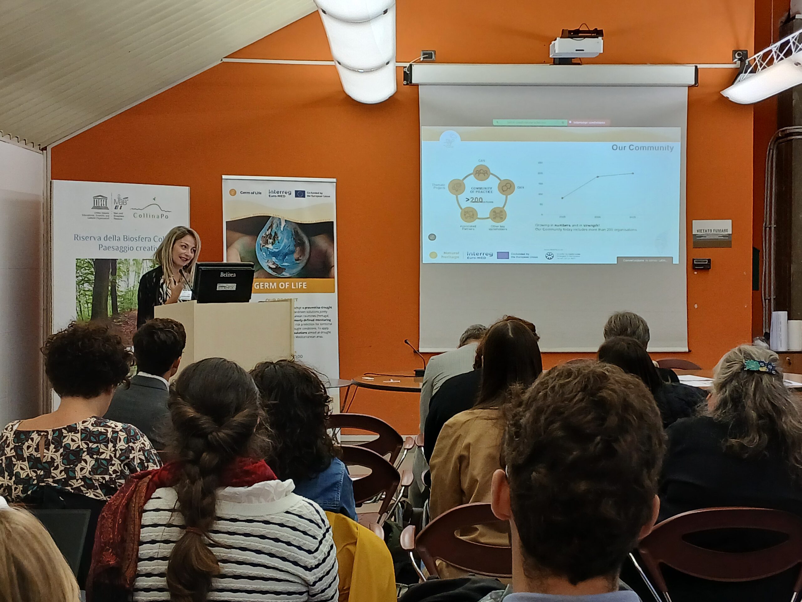 Caterina Pratico in Moncalieri Meeting