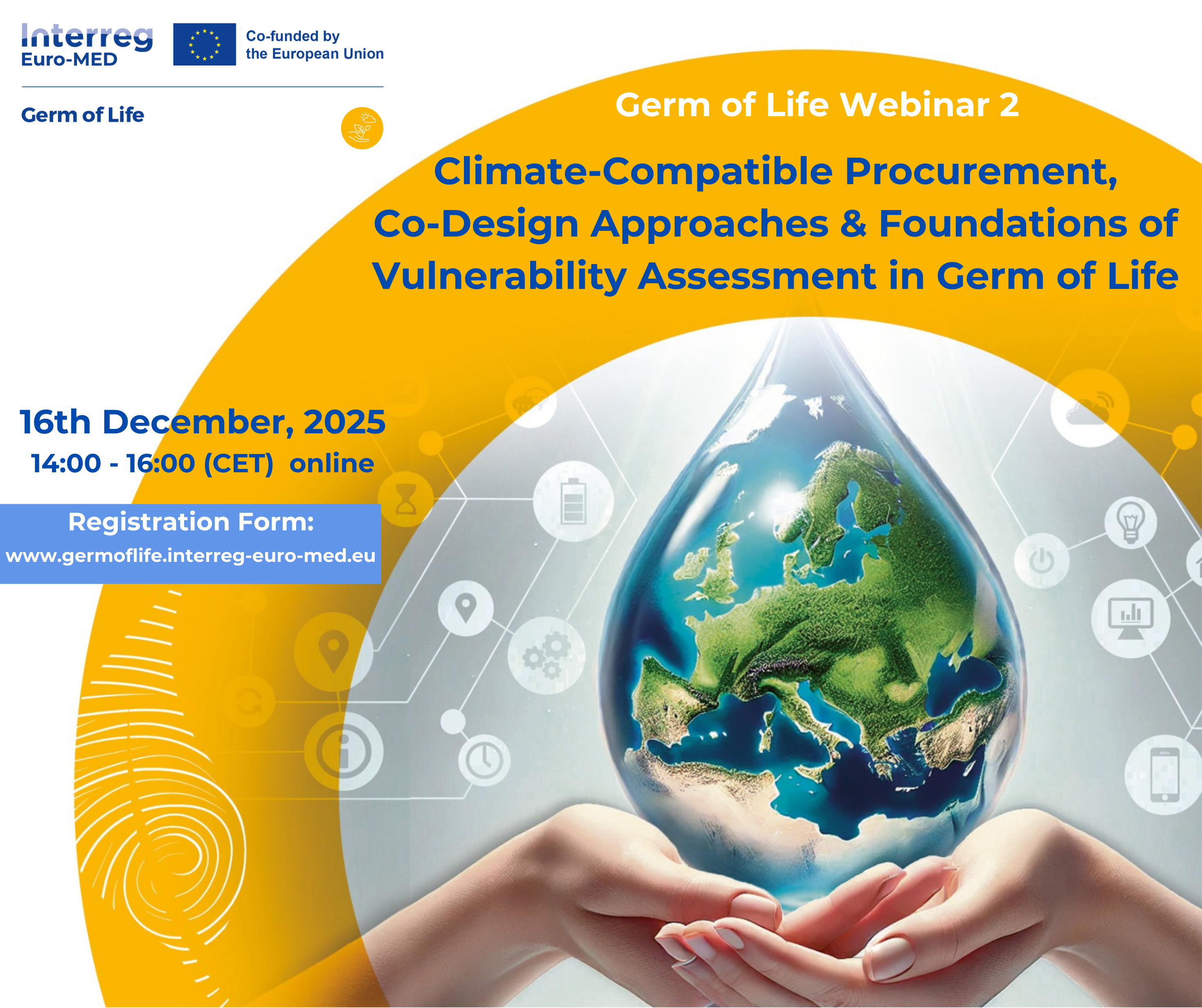 Germ of Life – Webinar 2  Climate-Compatible Procurement, Co-Design Approaches & Foundations of Vulnerability Assessment in Germ of Life