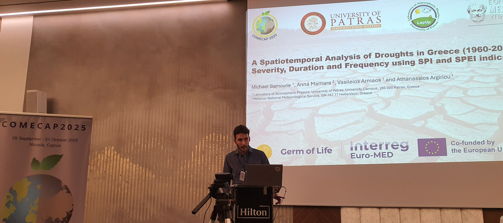 Michail Samouris in Comecap 2025 in Nicosia