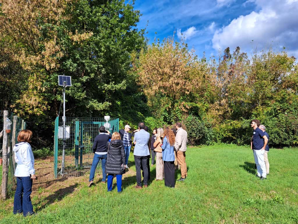 Visita de los partners de Germ of Life al piloto en Le Vallere en Moncalieri Meeting